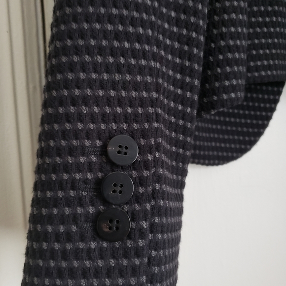 Armani Grey Stripe Blazer - Picture 8 of 9